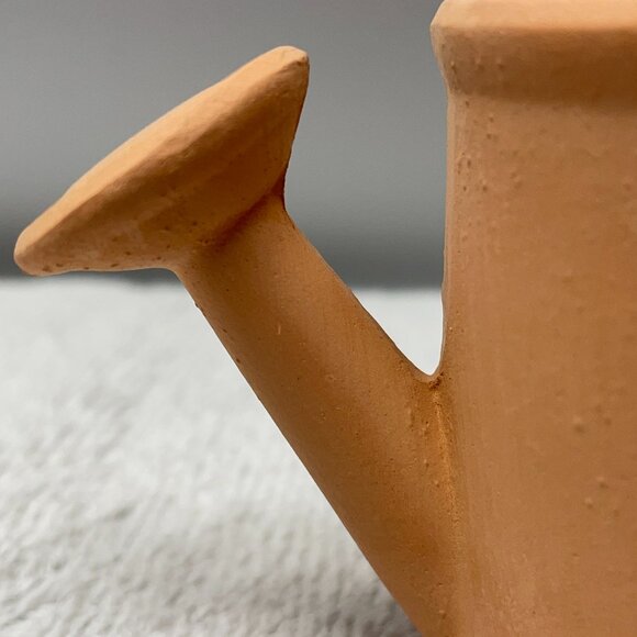 NWT Terra Cotta Watering Can Candle Holders, 2 1/2" T x 4 1/2" L x 2 1/4" D - Picture 4 of 7